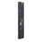 Howard Elliott Mies Black Marble Monolith Clock, Black/Gold