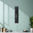 Howard Elliott Mies Black Marble Monolith Clock, Black/Gold