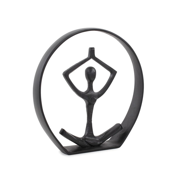 Howard Elliott The Zen Sculpture, Black Aluminum