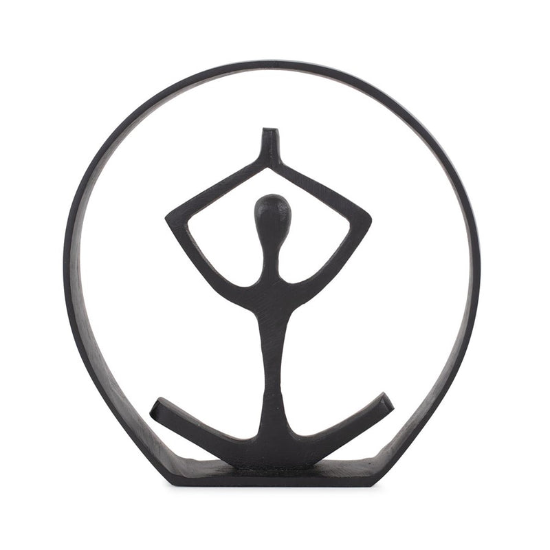 Howard Elliott The Zen Sculpture, Black Aluminum