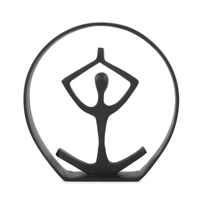 Howard Elliott The Zen Sculpture, Black Aluminum