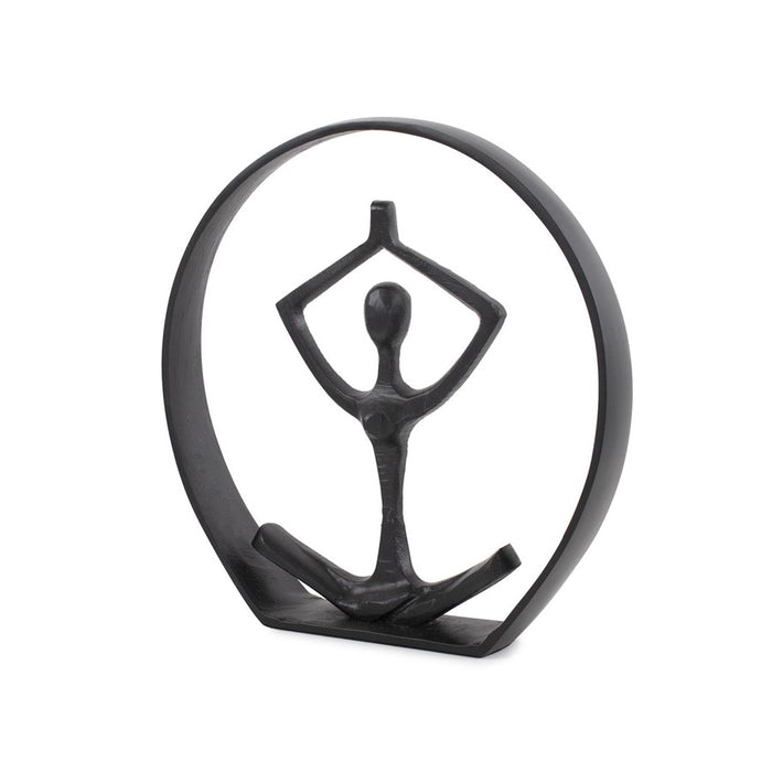 Howard Elliott The Zen Sculpture, Black Aluminum