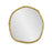 Howard Elliott Martine Abstract Cast Iron Mirror, Gold/Brass - 190035