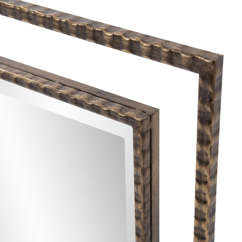 Howard Elliott Gavin Mirror, Antique Bronze