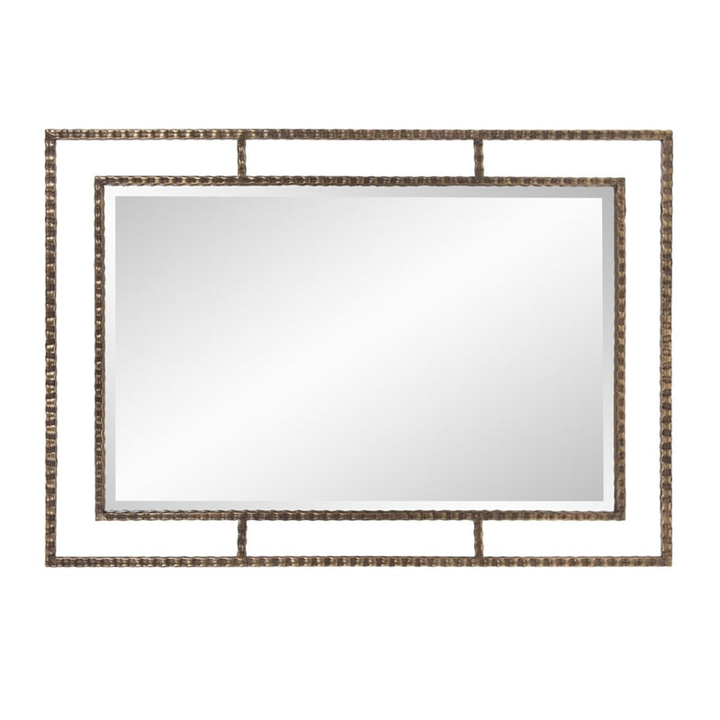 Howard Elliott Gavin Mirror, Antique Bronze