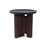 Howard Elliott Rounded Bollack Tray Side Table, Brown/Black - 210005