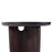 Howard Elliott Rounded Bollack Tray Side Table, Brown/Black