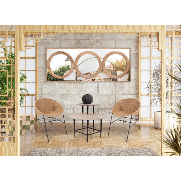 Howard Elliott Escobedo Scoop Jute Chair, Natural