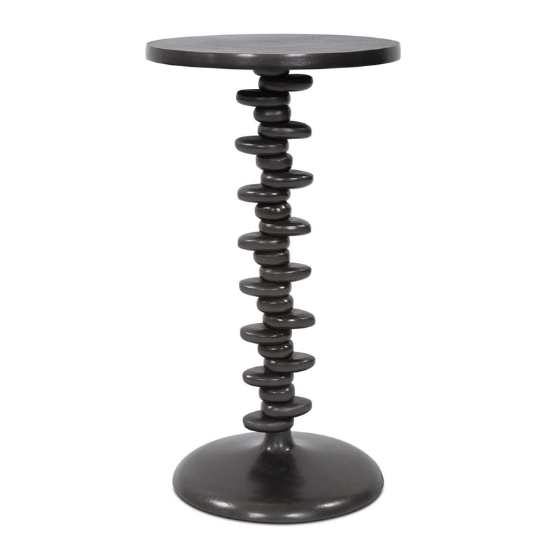 Howard Elliott Cairns Drink Table, Graphite - 23047
