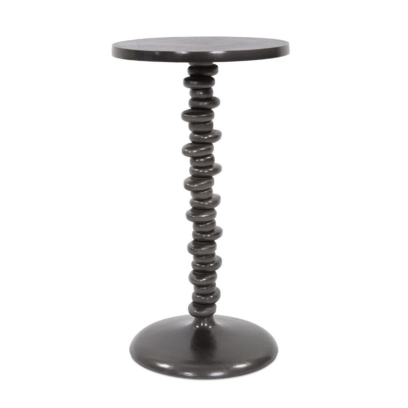 Howard Elliott Cairns Drink Table, Graphite