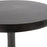 Howard Elliott Swanson Drink Table, Ebony/Nickel
