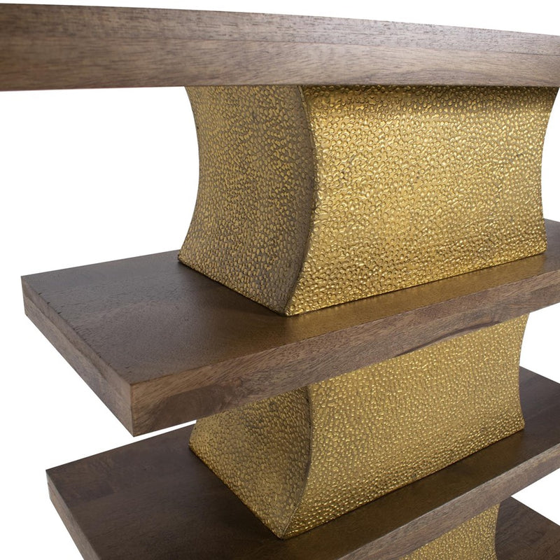 Howard Elliott Robin Baron Mattia Console Table, Brown