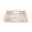 Howard Elliott Rectangular Capiz Shell Tray, Cream/Gray