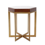 Howard Elliott Van Berkel Side Table, Brass - 27031