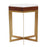 Howard Elliott Van Berkel Side Table, Brass