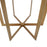 Howard Elliott Van Berkel Side Table, Brass