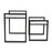 Howard Elliott Santiago Nesting Tables, Graphite/White