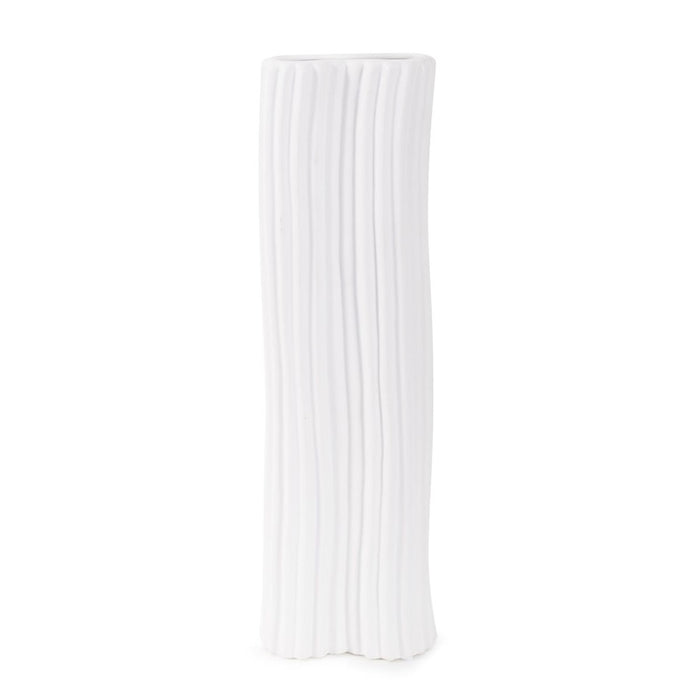 Howard Elliott Hirst Contemporary Vase/Tall, White - 28026