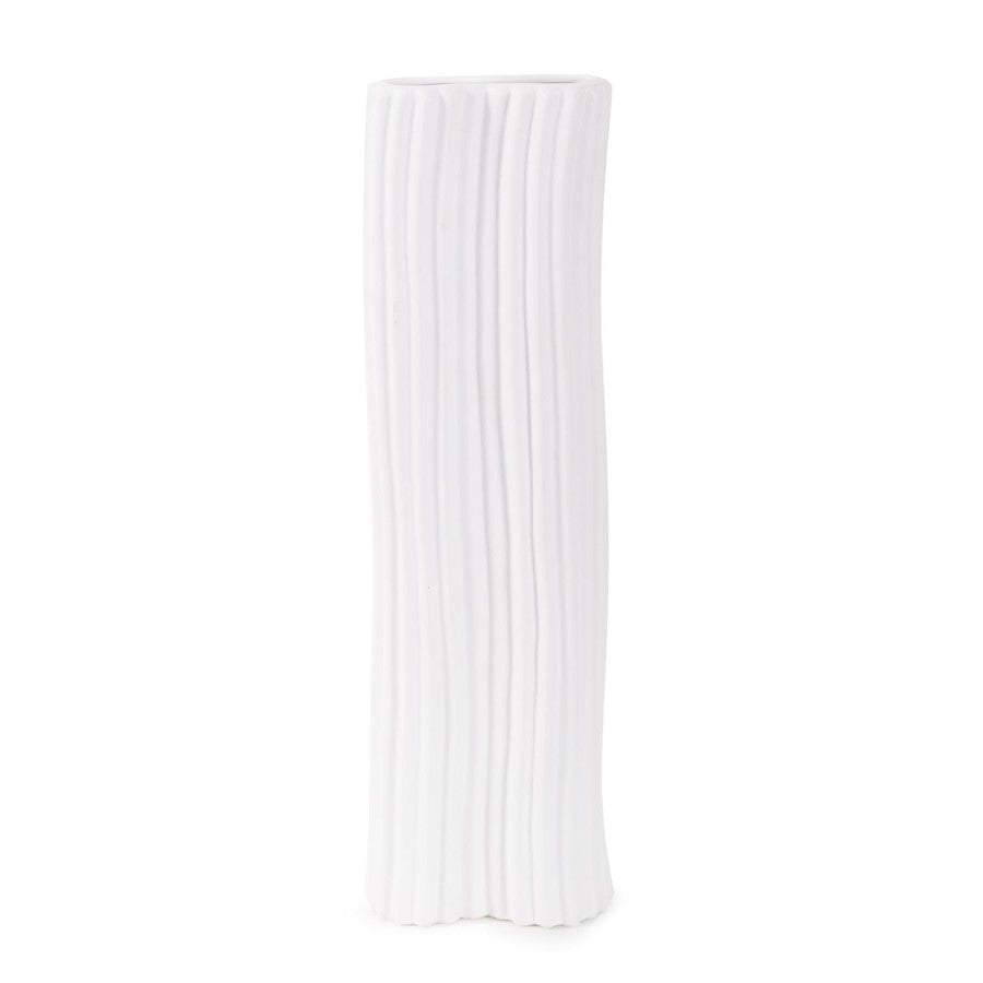 Howard Elliott Hirst Contemporary Vase/Tall, White - 28026