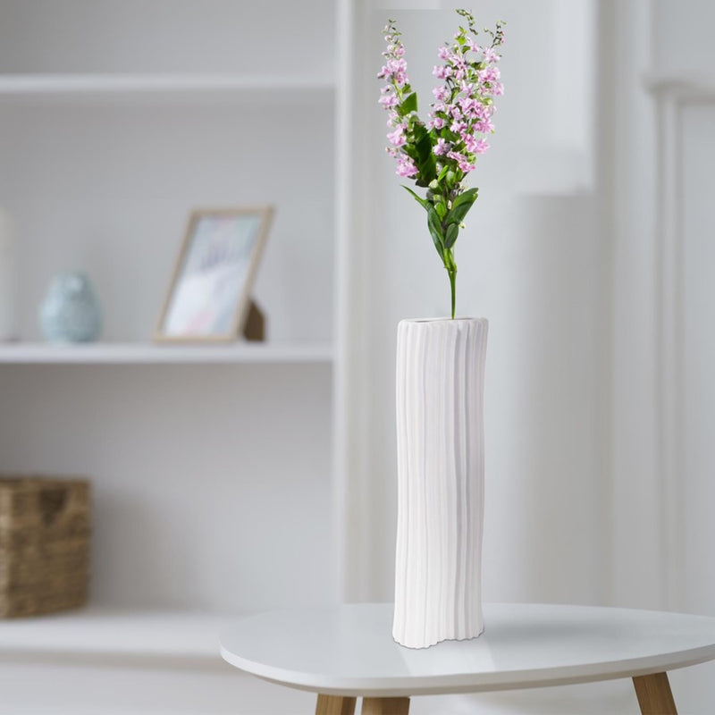 Howard Elliott Hirst Contemporary Vase/Tall, White
