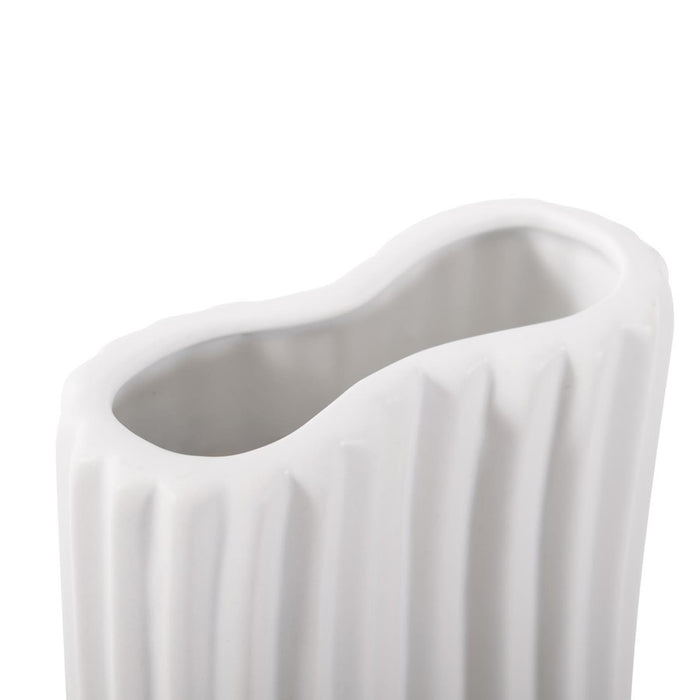 Howard Elliott Hirst Contemporary Vase/Tall, White