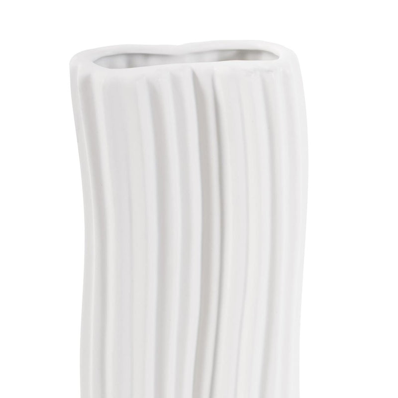 Howard Elliott Hirst Contemporary Vase/Medium, White