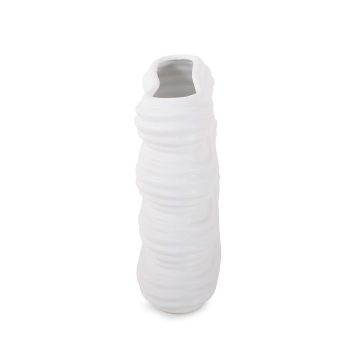 Howard Elliott Hirst Contemporary Vase/Short, White