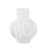 Howard Elliott Herring Bulbous Abstract Vase/Small, White - 28031