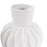 Howard Elliott Herring Bulbous Abstract Vase/Small, White