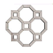 Howard Elliott Antoni Geometric Mirror, Antique Gray - 29066