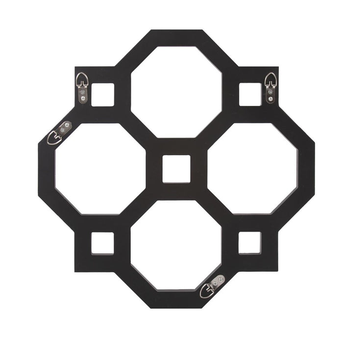 Howard Elliott Antoni Geometric Mirror, Antique Gray