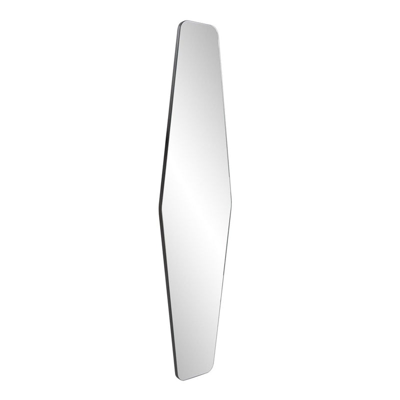 Howard Elliott Frameless Eberton Mirror, Silver
