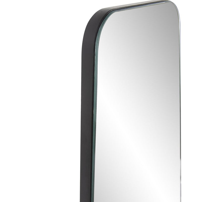 Howard Elliott Frameless Eberton Mirror, Silver