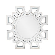 Howard Elliott Eduina Symmetrical Cut Pattern Wall Mirror - 29101