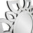 Howard Elliott Eduina Symmetrical Cut Pattern Wall Mirror