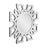 Howard Elliott Eduina Symmetrical Cut Pattern Wall Mirror