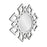 Howard Elliott Eduina Symmetrical Cut Pattern Wall Mirror