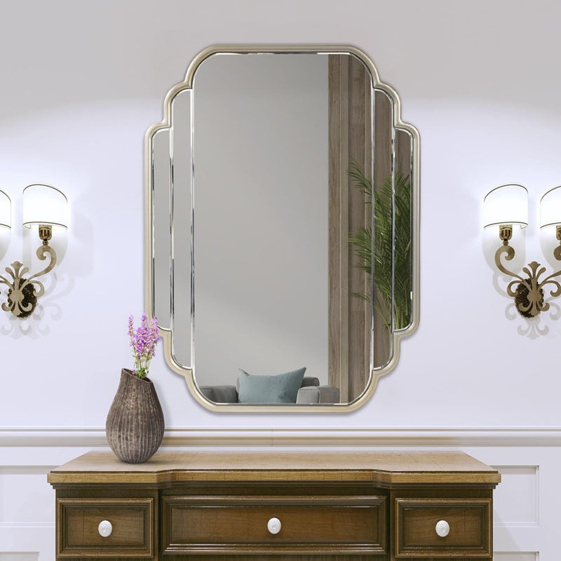 Howard Elliott Winton Vanity Mirror, Gold