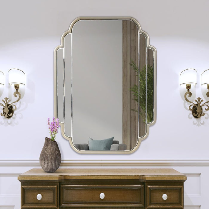 Howard Elliott Winton Vanity Mirror, Gold
