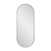 Howard Elliott Balducci Oval Mirror- Small, Black - 29114