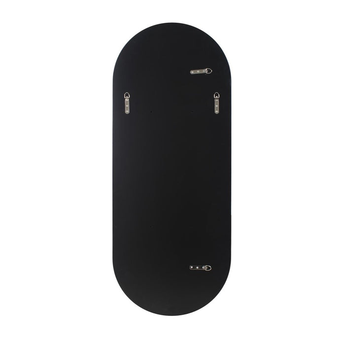 Howard Elliott Balducci Oval Mirror- Small, Black