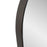 Howard Elliott Balducci Oval Mirror- Small, Black