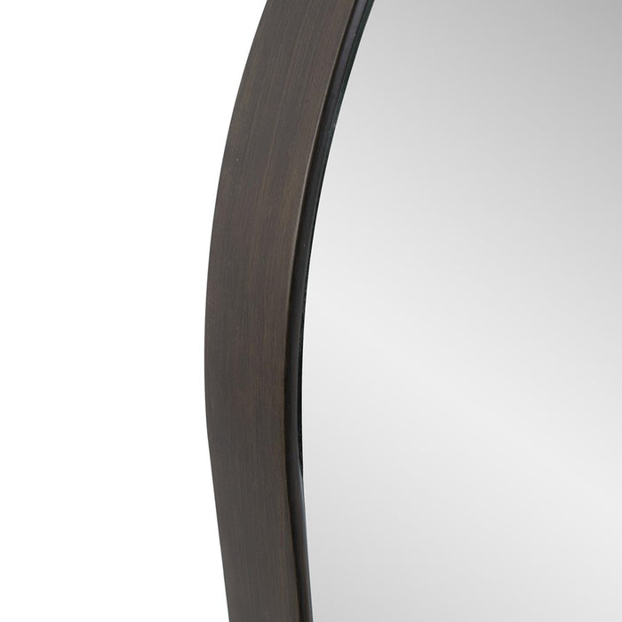 Howard Elliott Balducci Oval Mirror- Small, Black