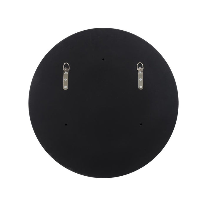 Howard Elliott Balducci Round Mirror/Small, Black