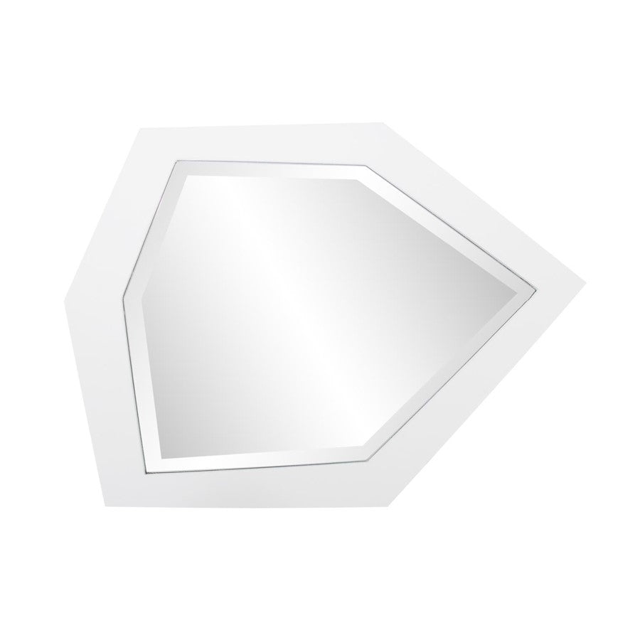 Howard Elliott Abrams Mirror, White, Matte White - 33049