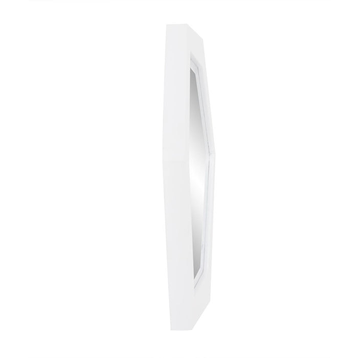 Howard Elliott Abrams Mirror, White, Matte White