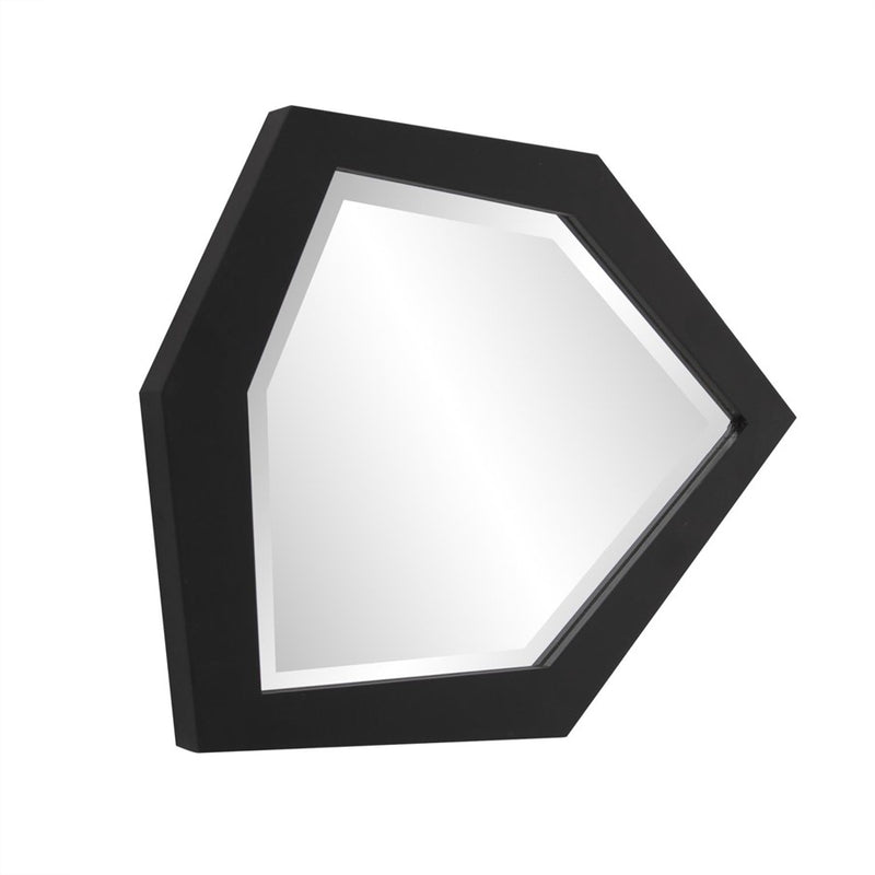 Howard Elliott Abrams Mirror, Black, Matte Black