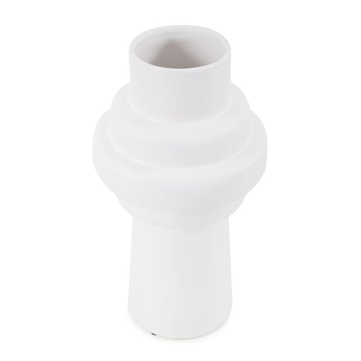 Howard Elliott Zopol Contemporary Vase/Tall, Matte White