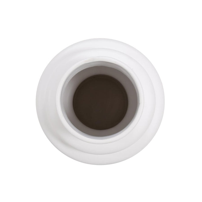 Howard Elliott Zopol Contemporary Vase/Tall, Matte White