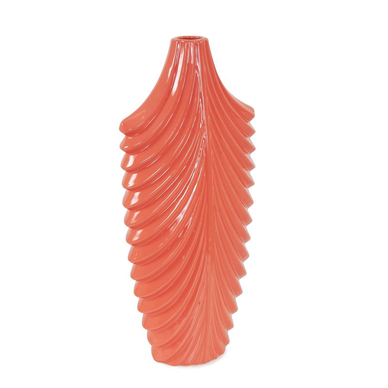 Howard Elliott Coral Reef Vase/Tall, Coral